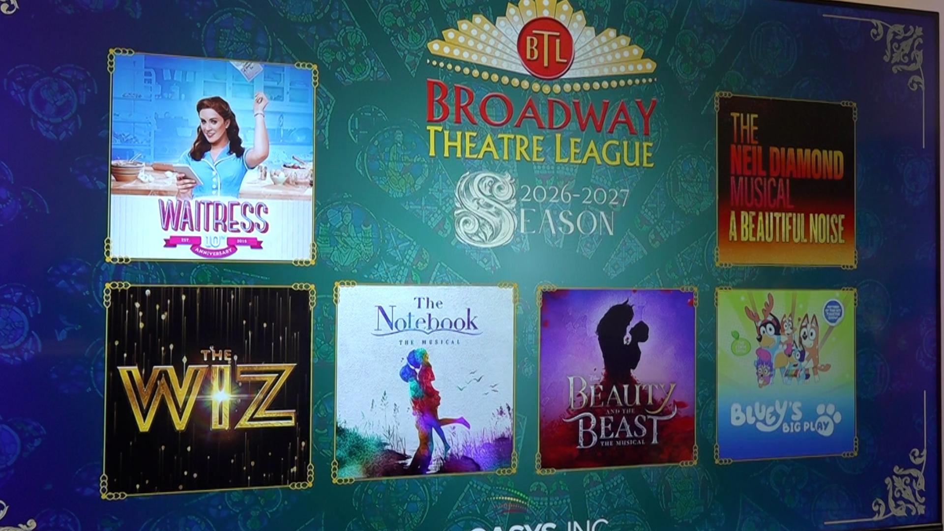 Broadway Theatre League announces diverse 2026-2027 season lineup ...