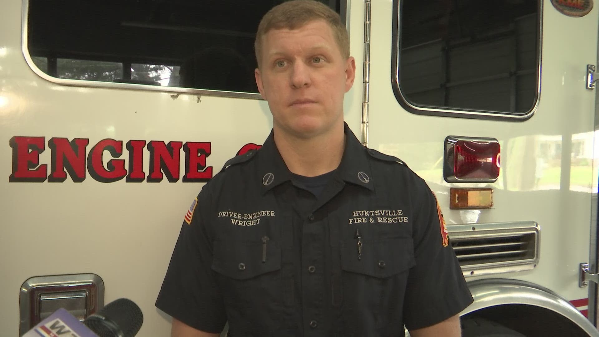 Huntsville Fire & Rescue shares what it's been like for them during the pandemic.
