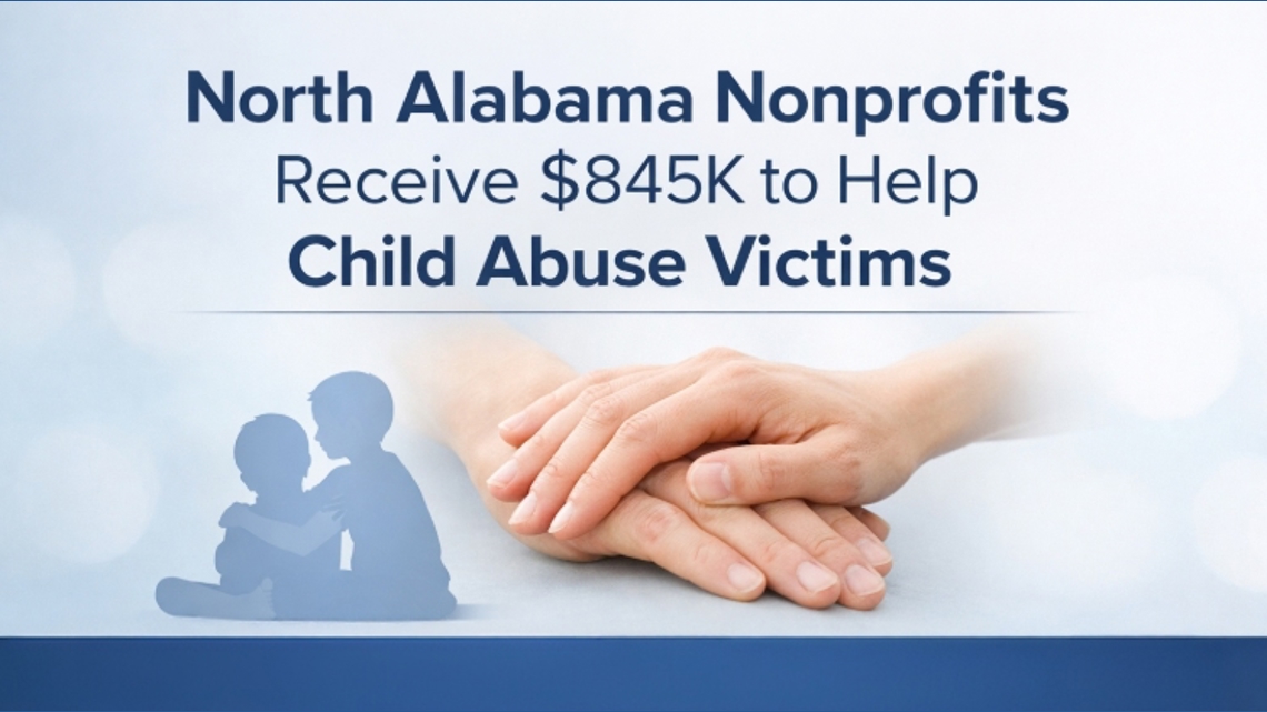 Gov. Ivey awards $845K in grants to help child abuse victims in North Alabama