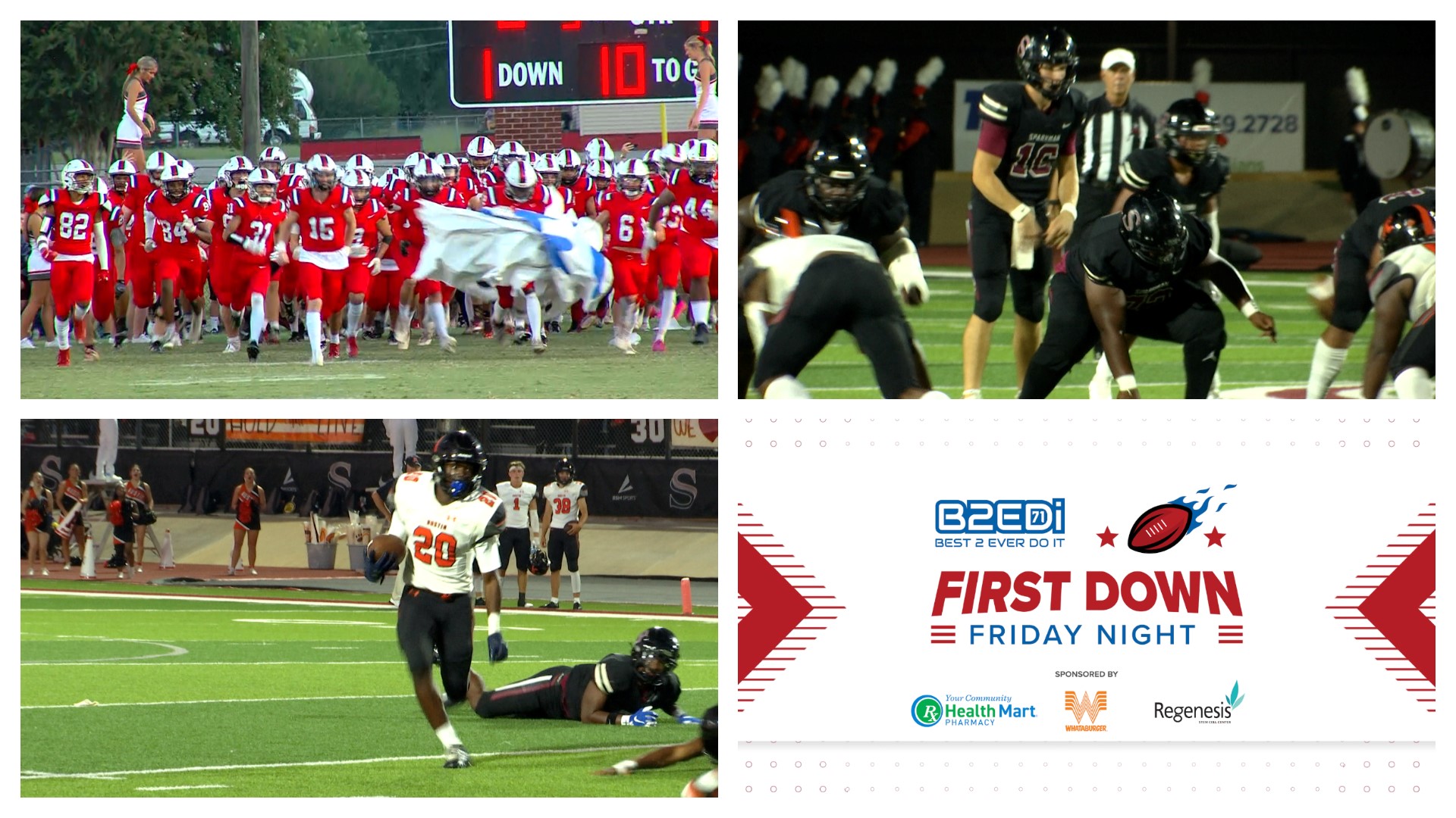 Region play began across the Tennessee Valley for several of our teams. Check out scores and highlights on a new episode of B2EDi's First Down Friday Night.