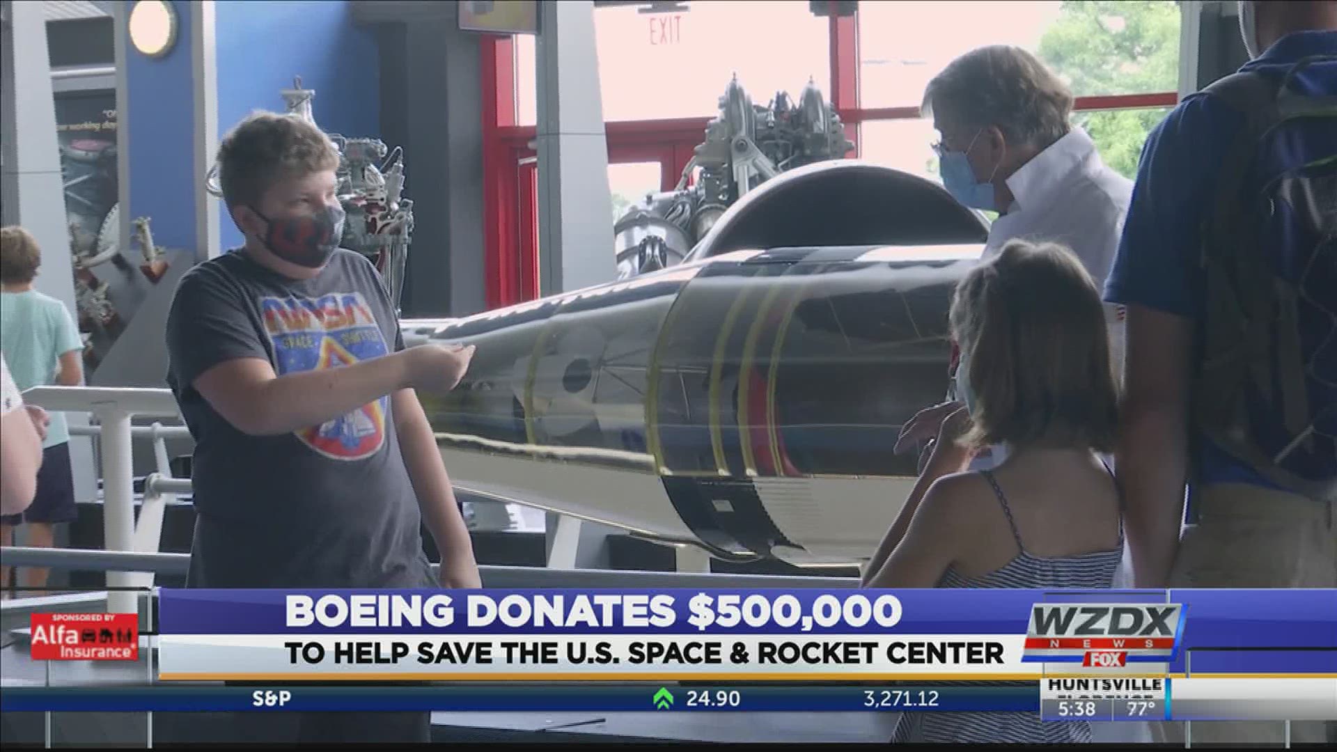 With Boeing's contribution, the #savespacecamp fun is over $1.1 million dollars.