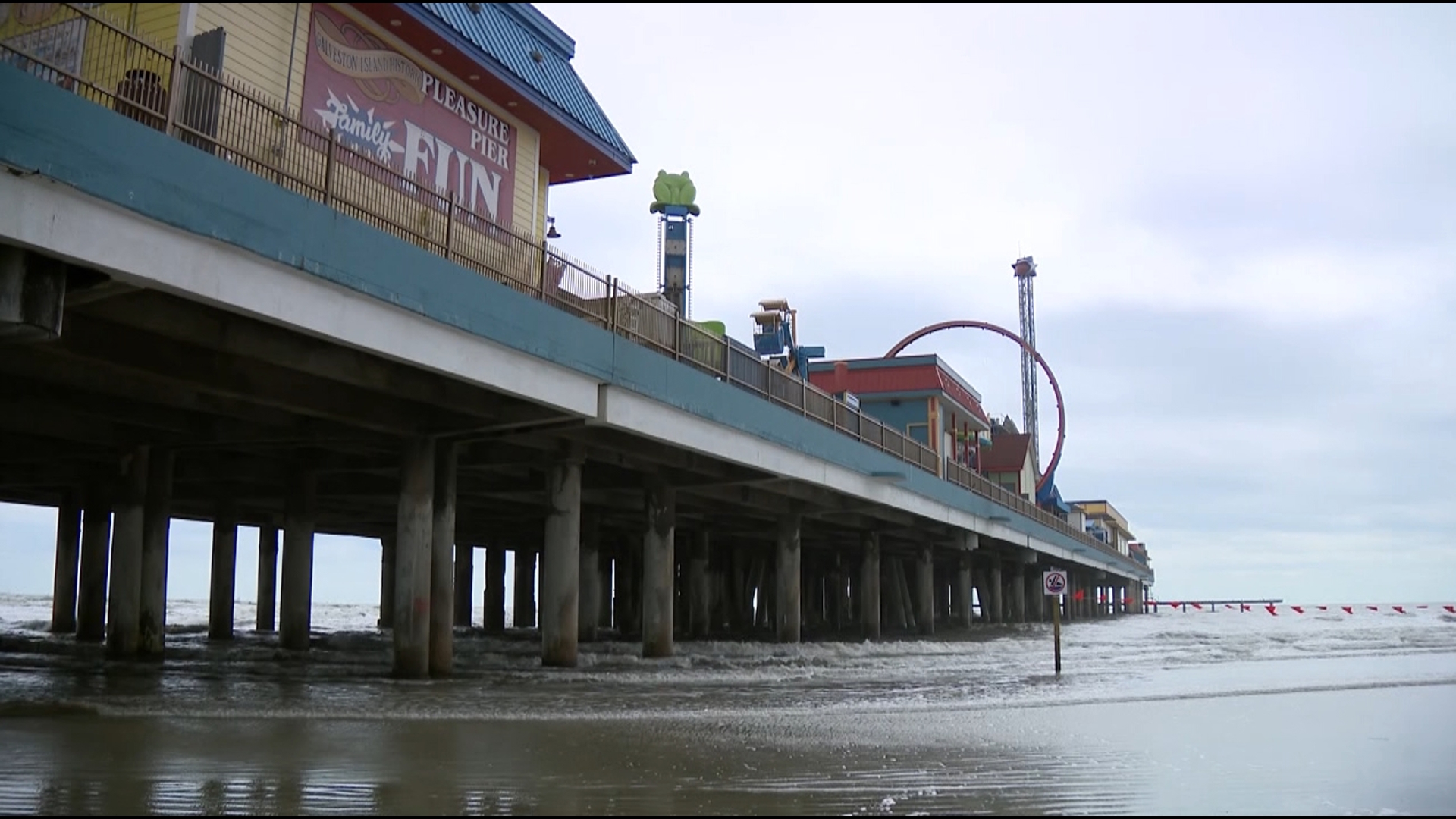 Galveston Island, in Texas, expects to dodge the worst of Francine.