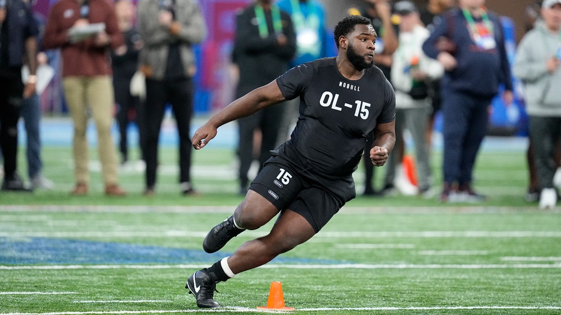 Sights from FAMU's Isaiah Land's NFL Scouting Combine workout