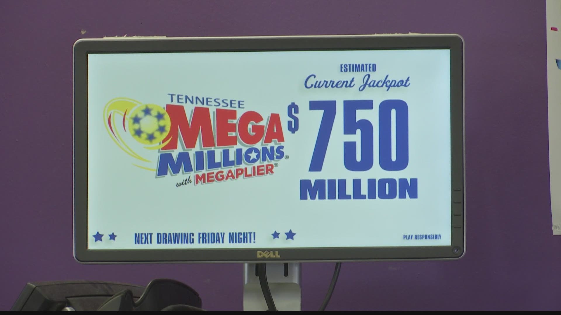 People from all over North Alabama took a trip to Tennessee today to play their odds in the Powerball and Megamillions jackpots.