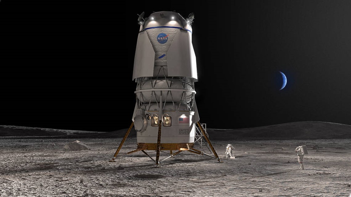 NASA partners with Blue Origin to develop a human landing system - Vimarsana News