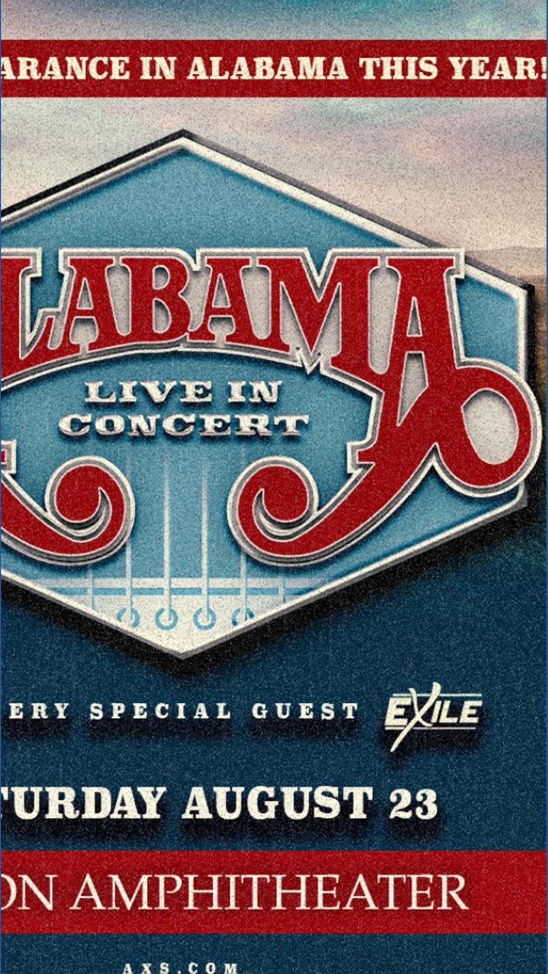 ALABAMA's 2025 show at Huntsville's Orion Amphitheater | rocketcitynow.com