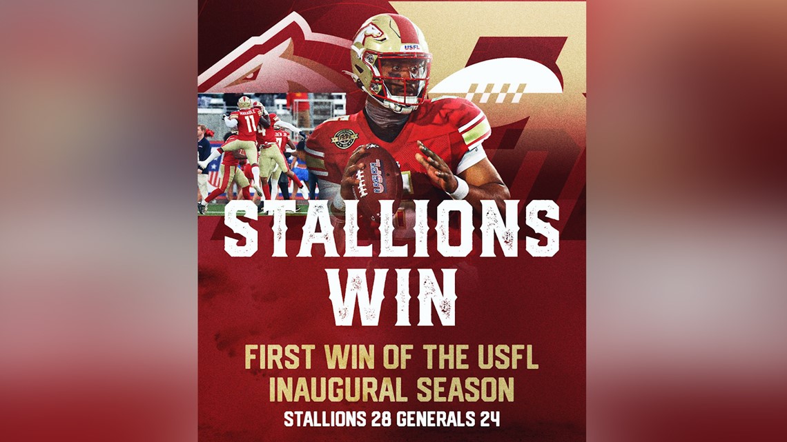 USFL opener: Birmingham Stallions rally to 28-24 win over New