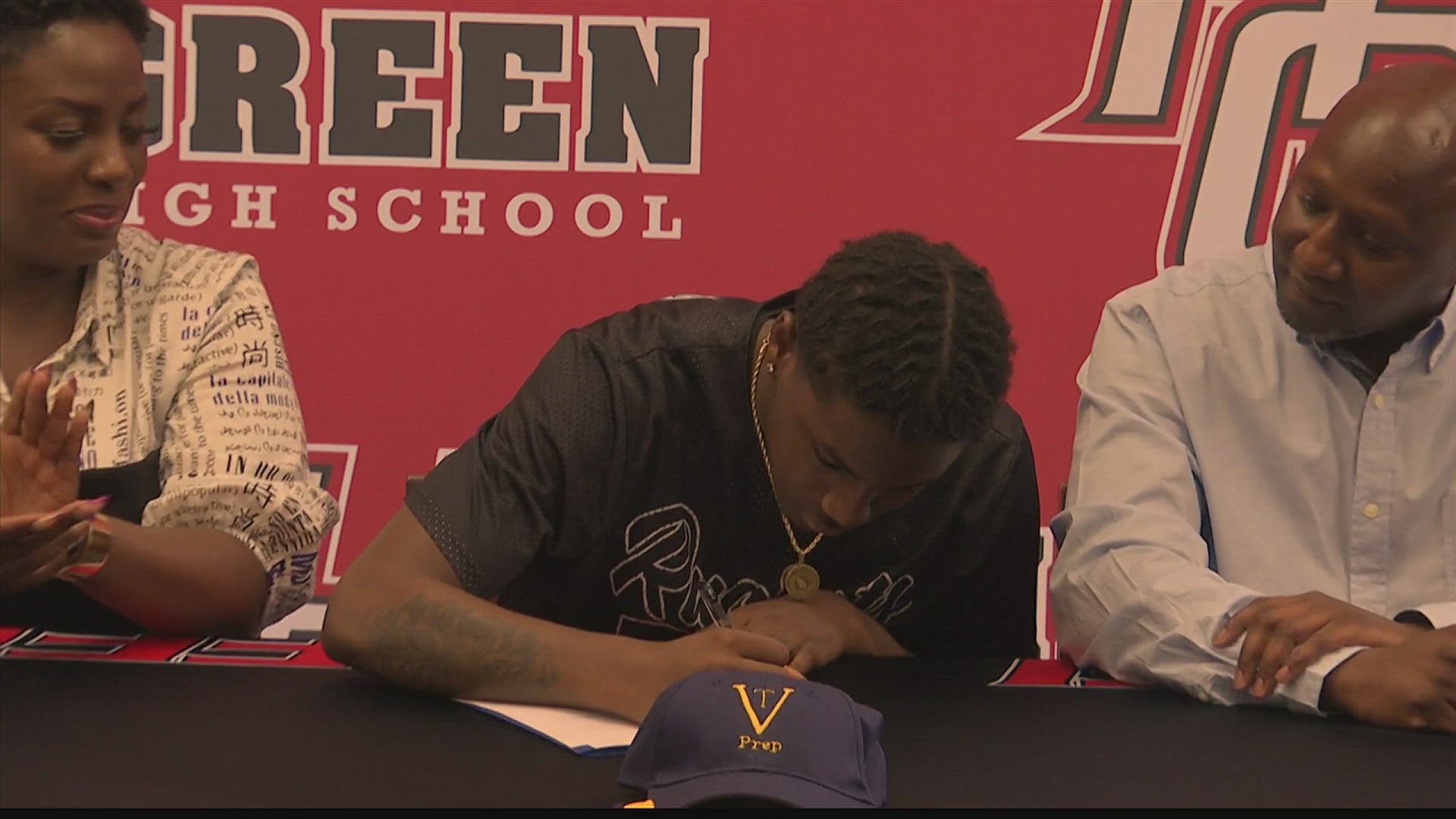 The Hazel Green senior plans to play basketball and football at Tennessee Valley Prep.