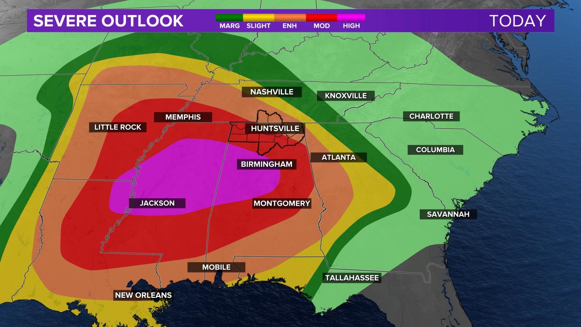 Wednesday, March 17, 2021 Severe Weather Update