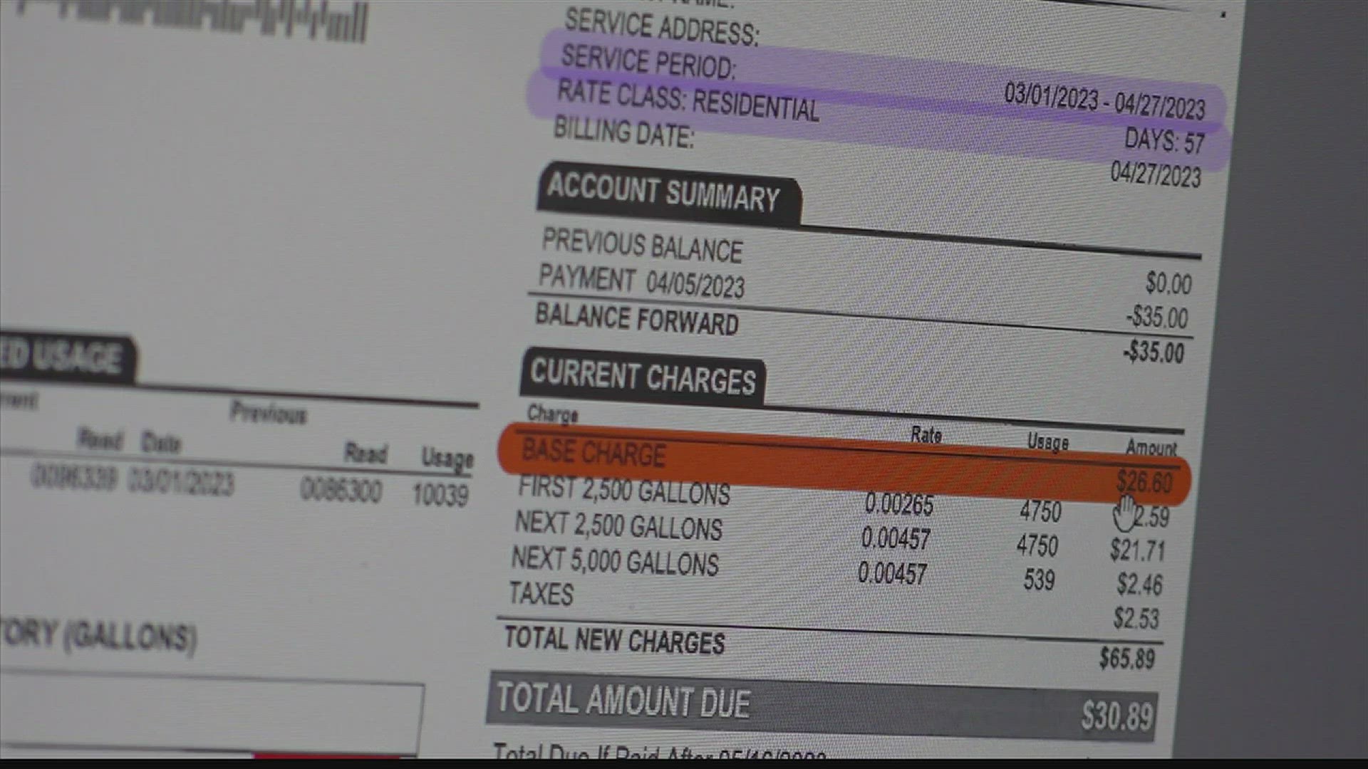 Madison County's water department is changing to in-house billing, and the transition has led to some customers seeing variance in the 'amount due' section.