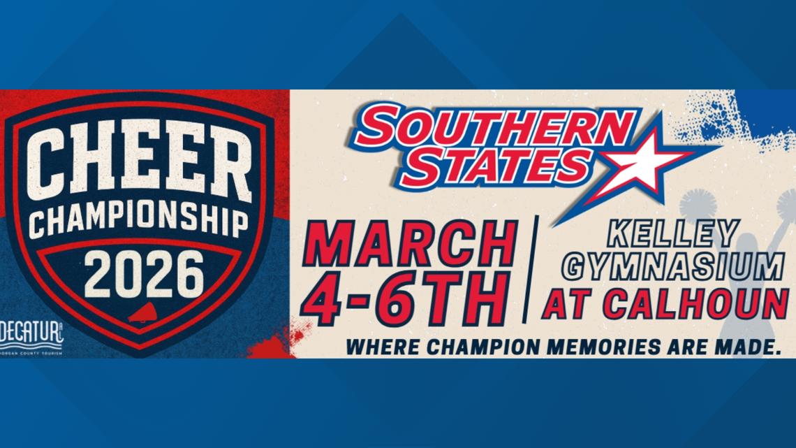 Collegiate cheer squads set to light up Calhoun Community College at SSAC Championship March 6-7
