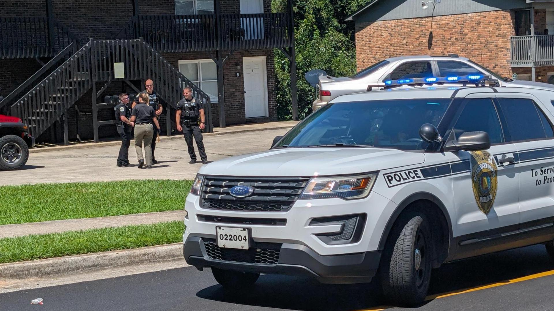 One person was injured in a shooting in the 4500 block of Bonnell Drive in Huntsville early Friday afternoon.