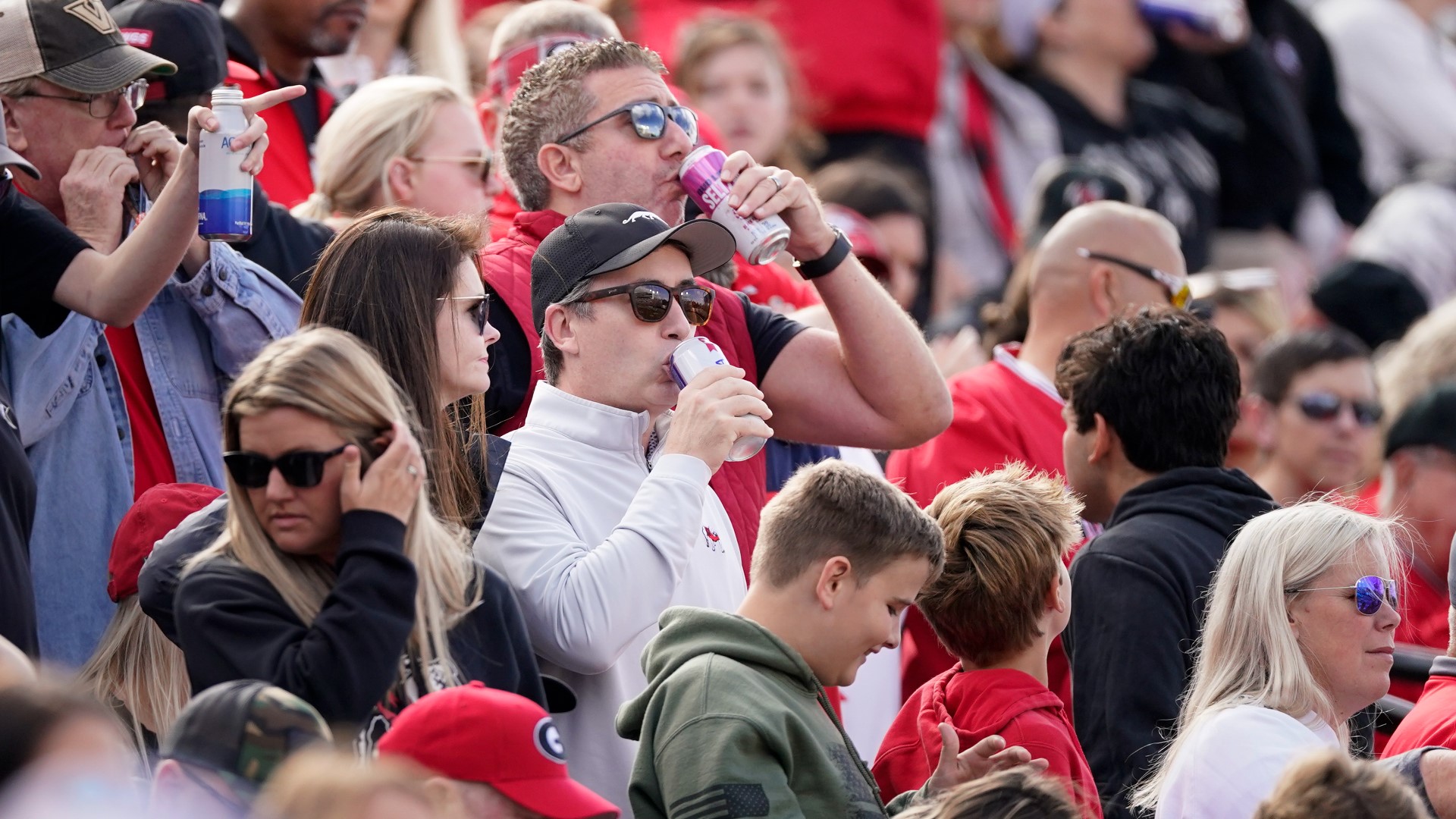 For many years in college football, the booze flowed only outside the stadiums at tailgates. Not anymore. Selling beer and wine has become the norm.