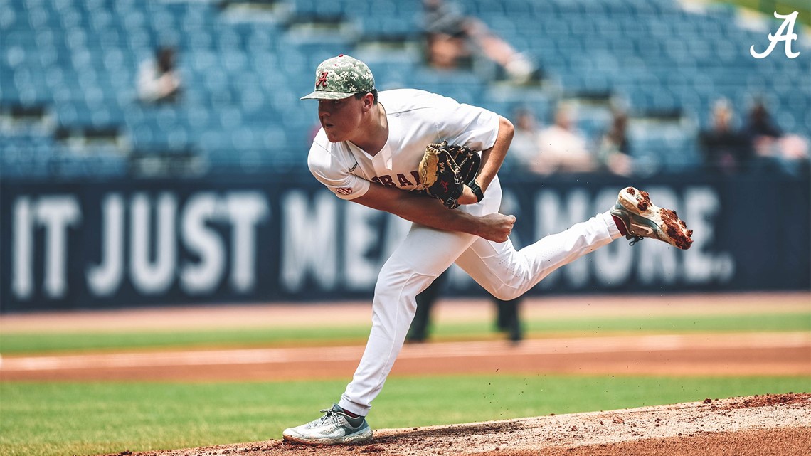 Alabama tops Auburn; Tide advance to 4th round of SEC Baseball