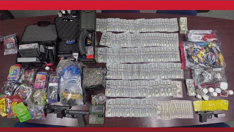 Large drug bust in Russellville nets firearms, cash and multiple ...