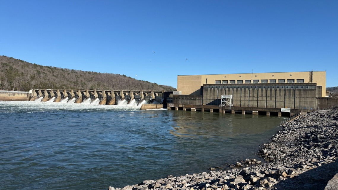 Heavy rains prompt water release at six Tennessee River dams