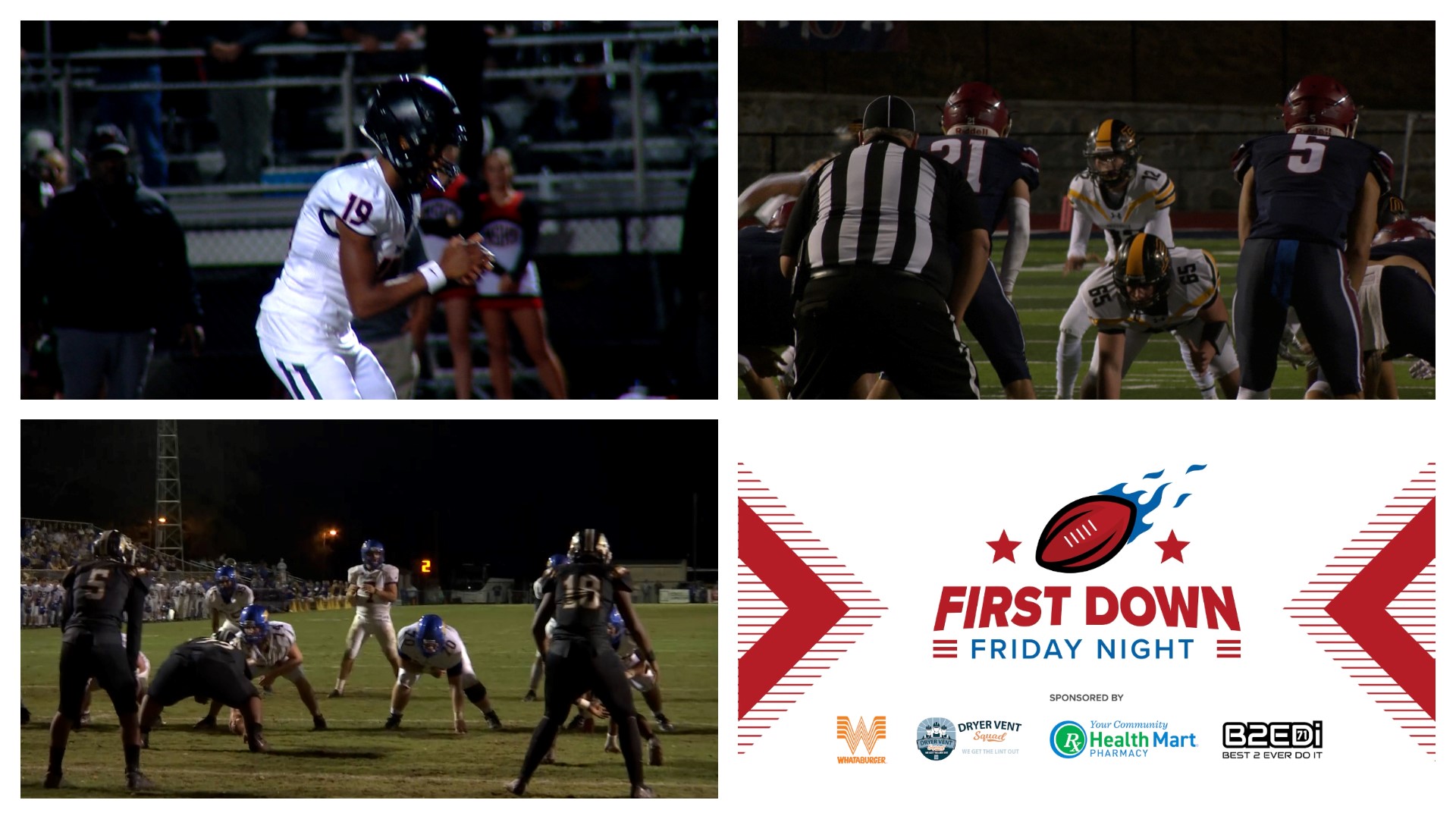 The road to the AHSAA Super 7 continued tonight with 2nd  round playoff action across the state. We've got a slew of scores and highlights on First Down Friday Night