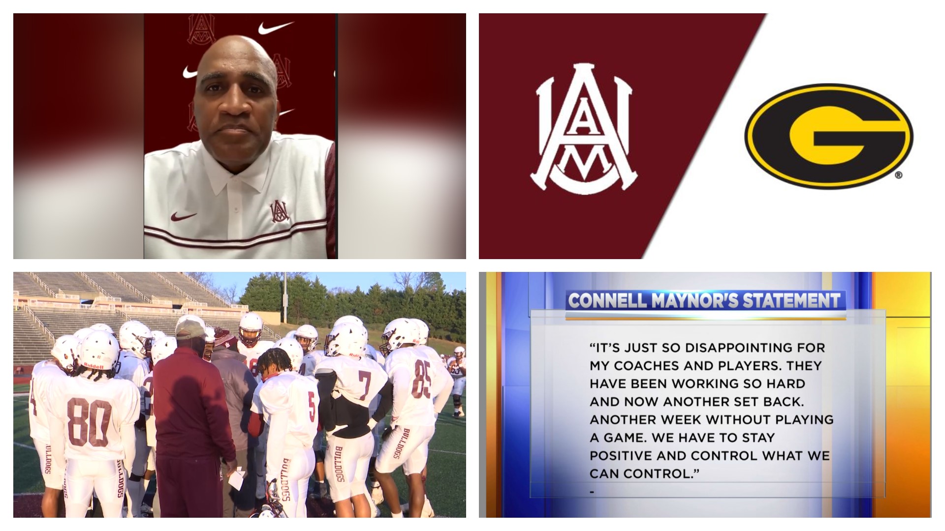 For the 4th time this season, Connell Maynor and the Alabama A&M Bulldogs will not face a SWAC opponent due to Covid-19 issues.