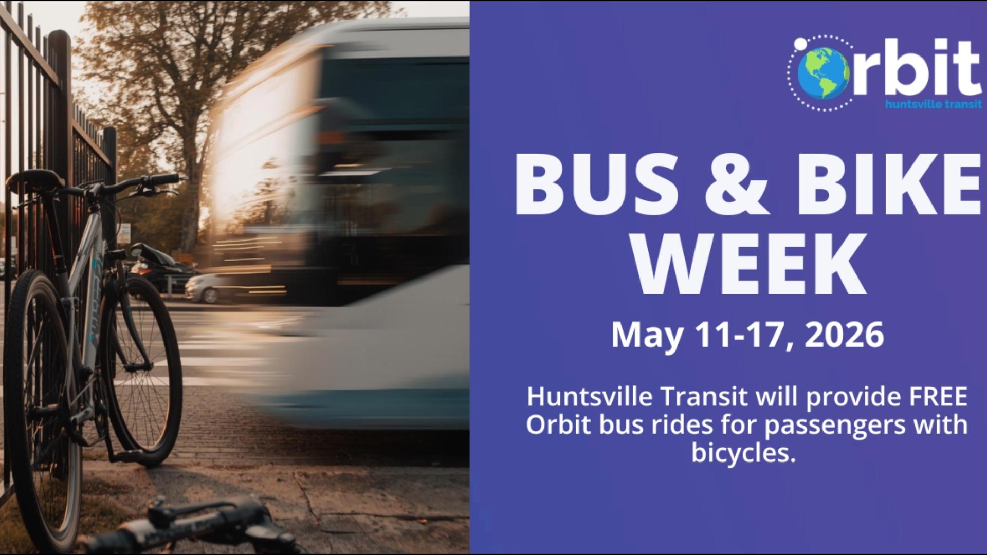 Huntsville Transit offers free bus rides for cyclists during Bus & Bike ...