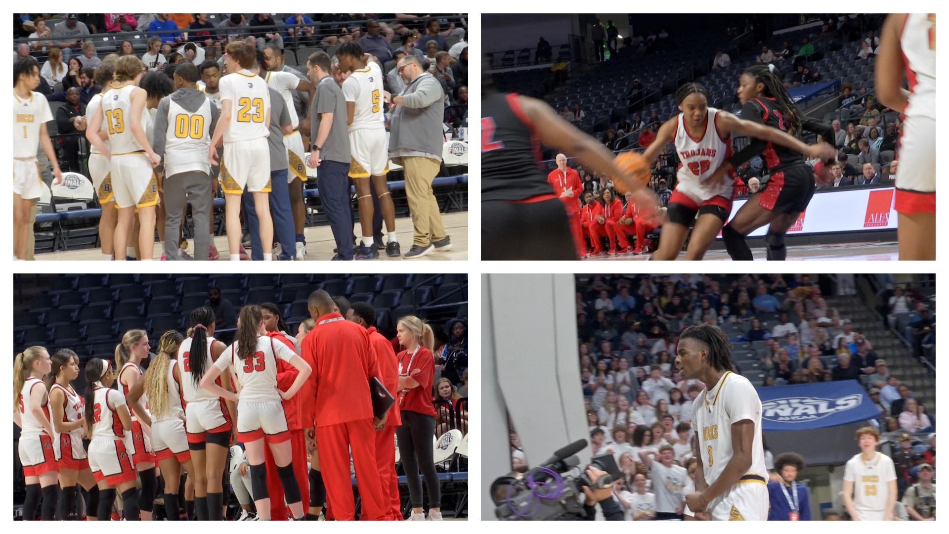 Hazel Green & Buckhorn scored come-from-behind victories in their respective Class 6A semifinal games. The Lady Trojans & Bucks will defend their titles on Saturday.