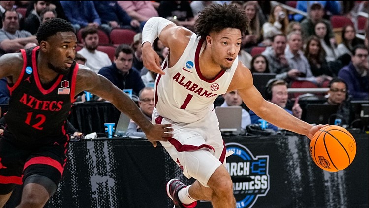 The Tide is out: Alabama falls 71-64 to San Diego State