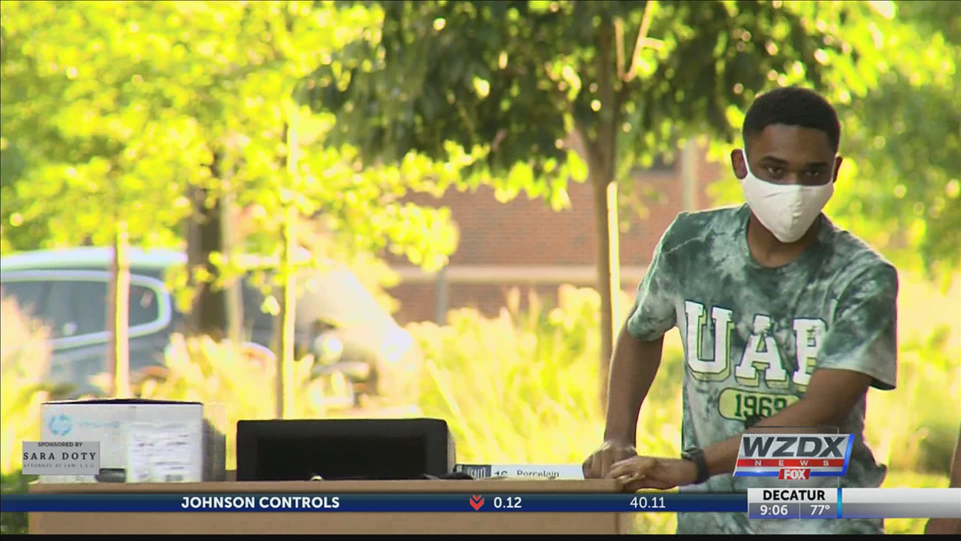 Students at UAB are starting to move back in.