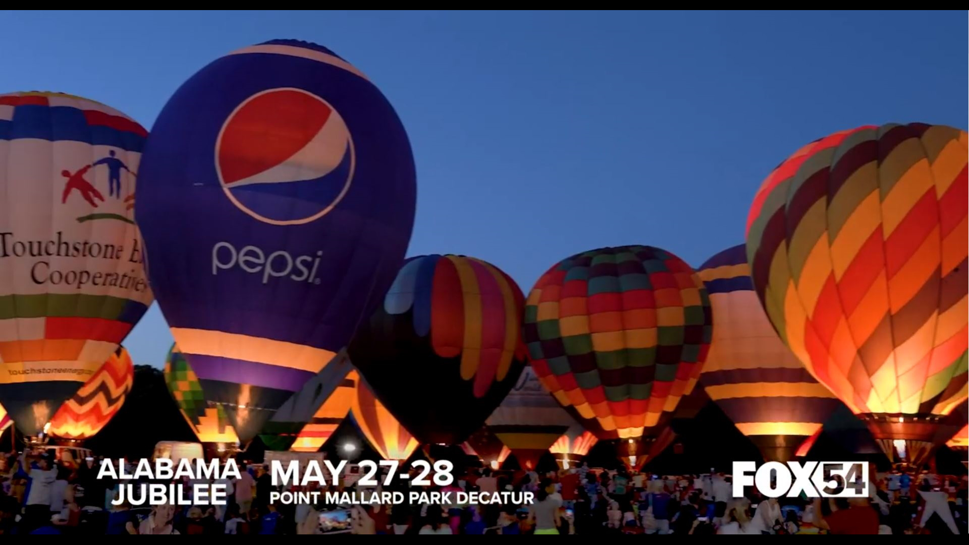FOX54 will be hanging out at Alabama Jubilee in Decatur May 27-28, 2023.