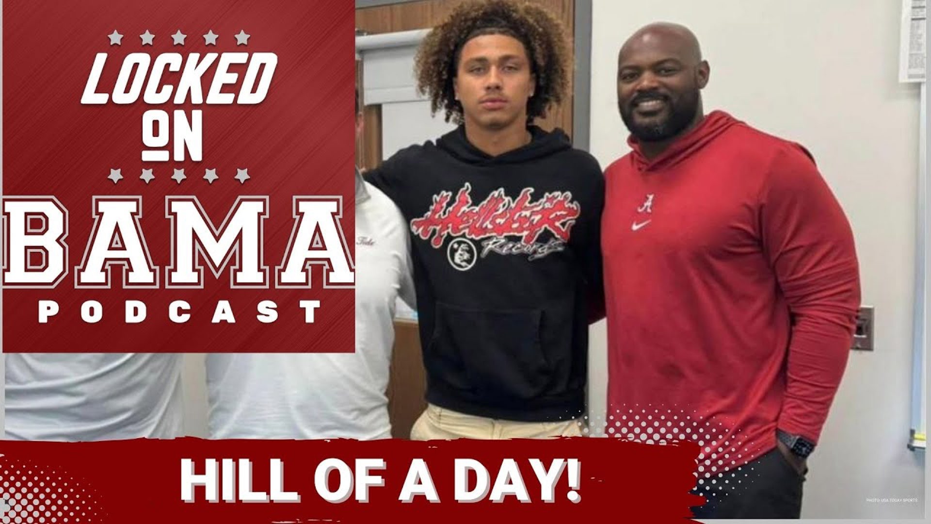 Alabama football got some (kinda, we assume) unexpected great news today in the commitment of Justin Hill from Ohio. The Tide certainly loves having this new 'Wolf'!