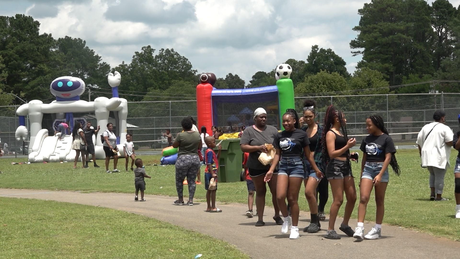 Kids will be heading to class in style thanks to the free hairstyling sessions and back-to-school gear handed out at this event.