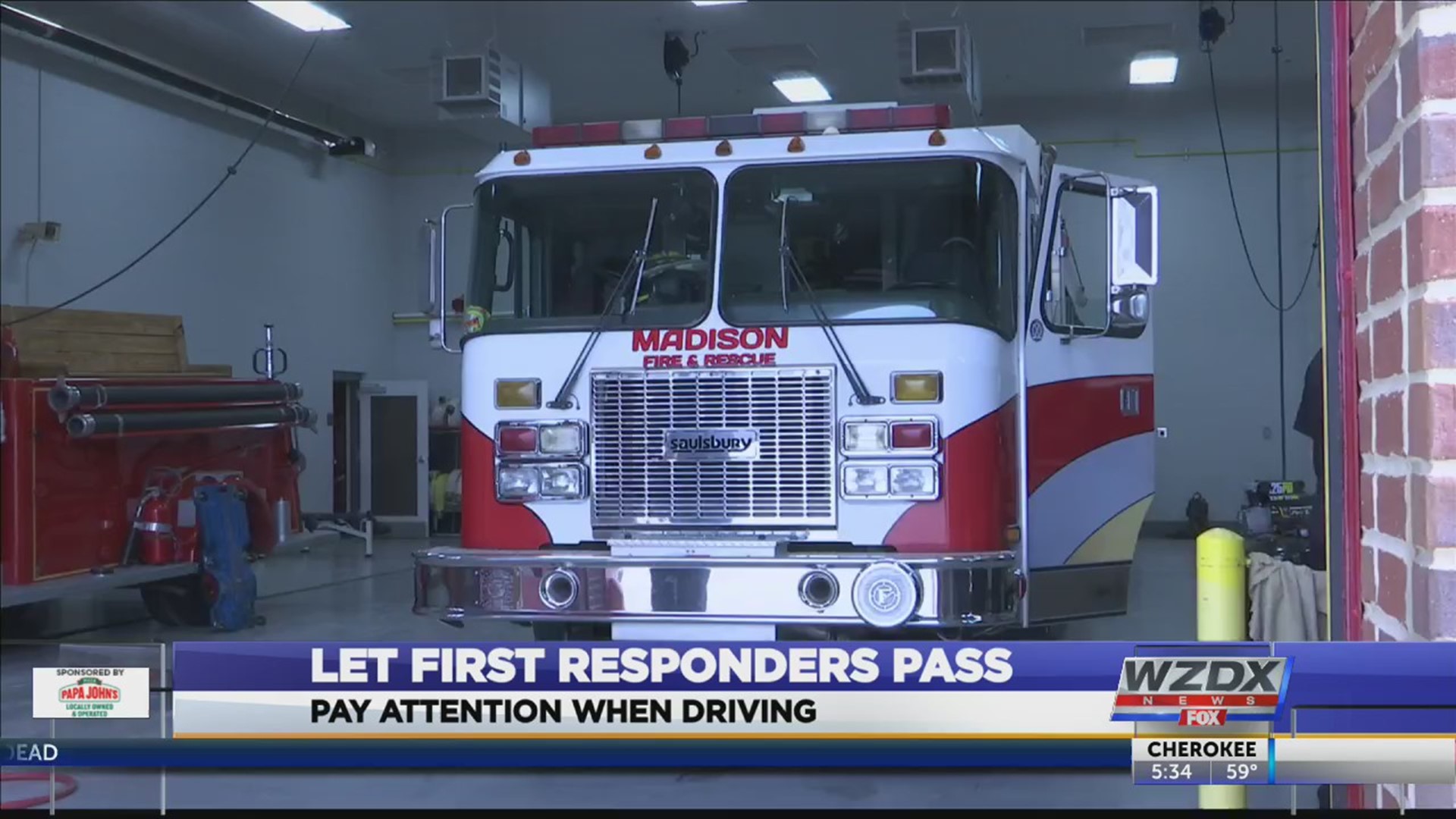 We wanted to reiterate the importance of yielding to first responders as they're getting where they need to go. This is especially true in bad driving conditions, like we are having here in the Valley, when more emergencies might happen.