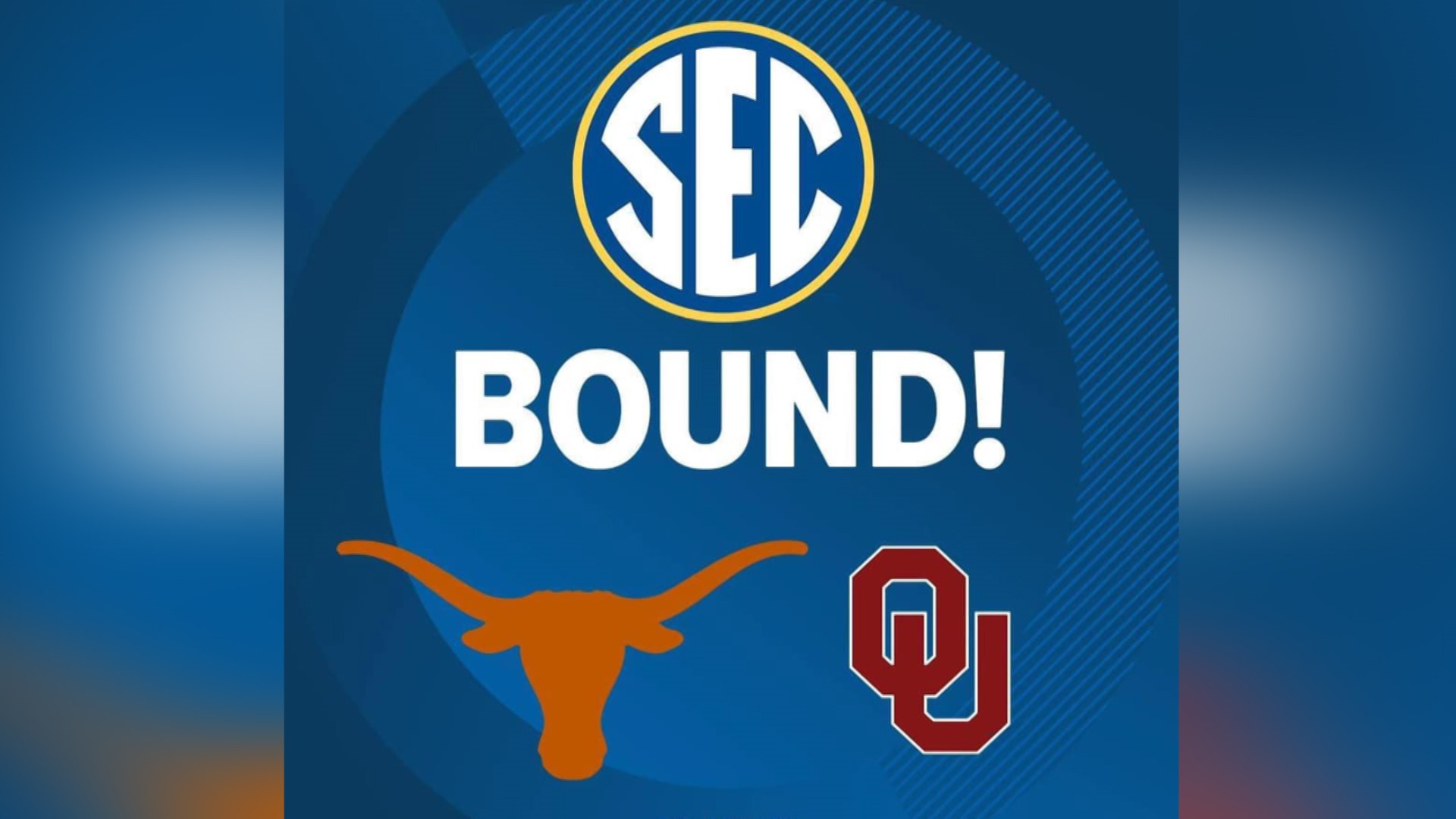 Texas & Oklahoma will join the SEC in 2025