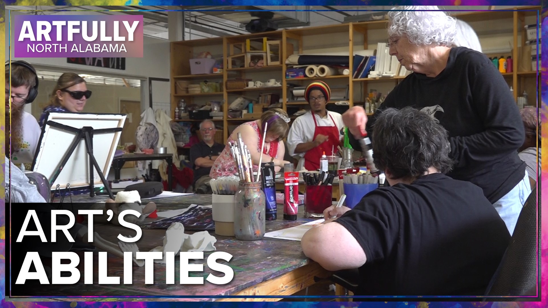 Lowe Mill's Inside Out Studio and Huntsville's 8th Street Community are two places adults with disabilities can call home and find their creative voice.