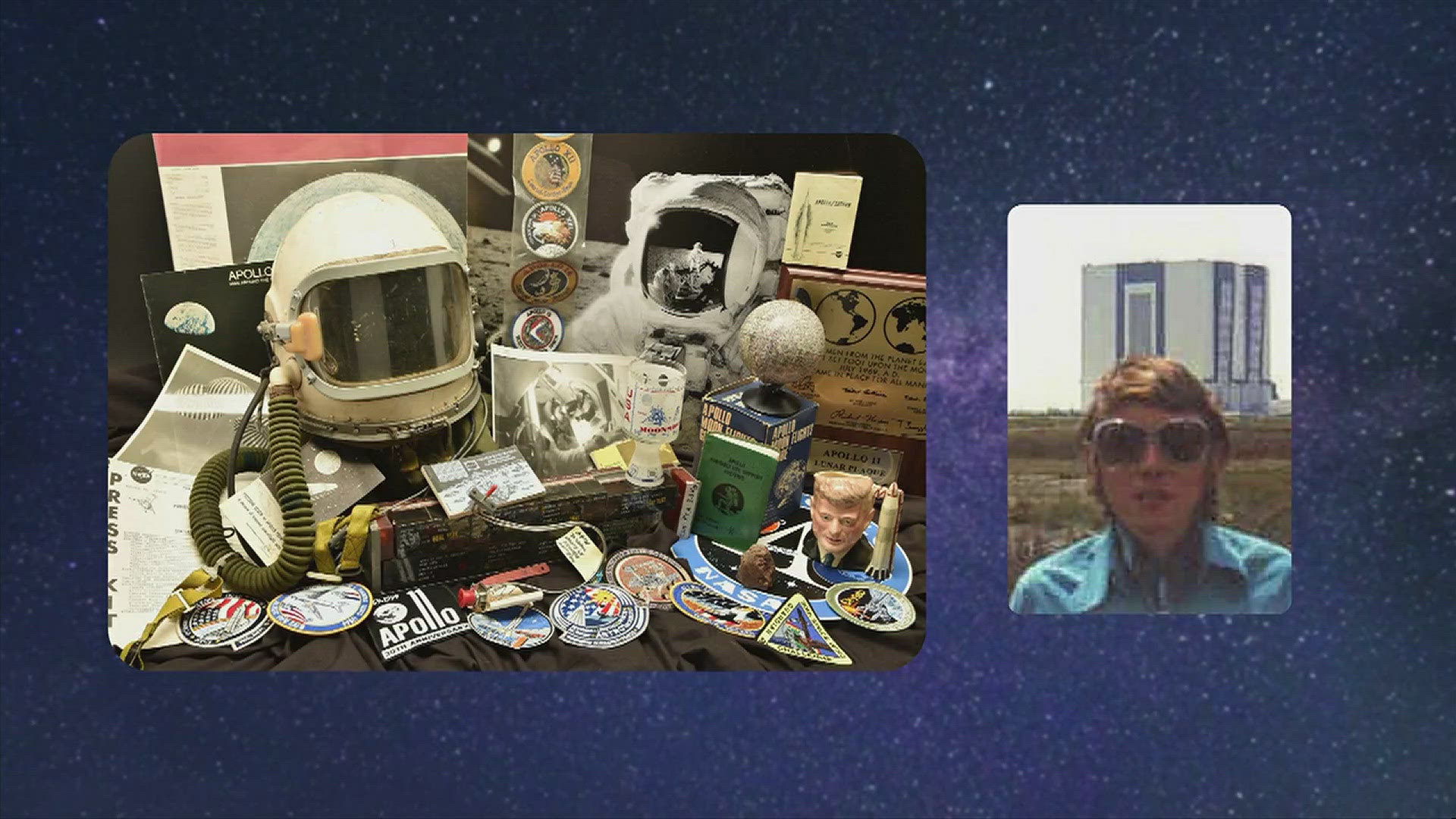 A British man who’s been entranced by space travel from its early days is putting much of his extensive collection of memorabilia on the auction block.