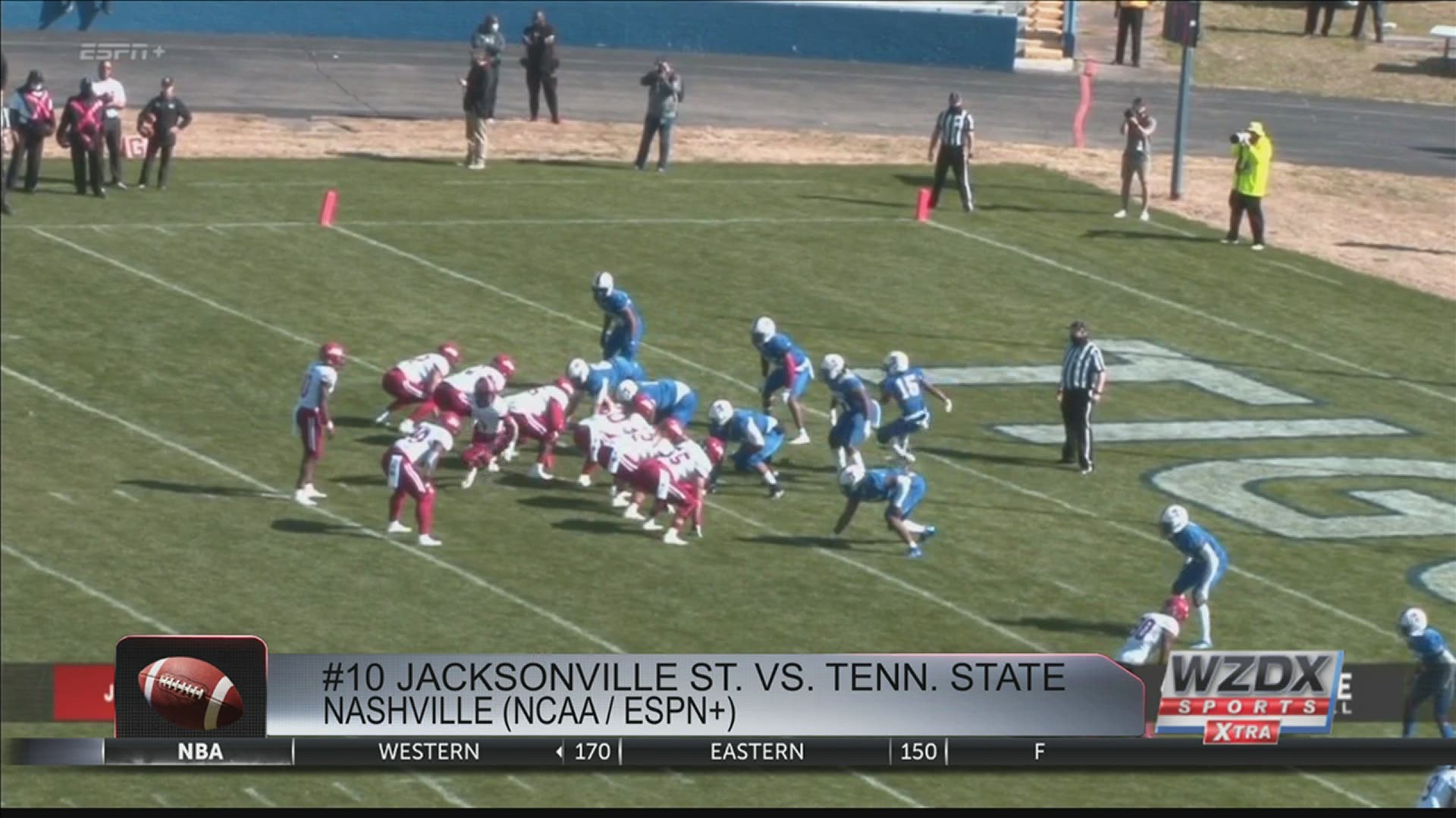 Zion Webb passed for 280 yards and three touchdowns and Jacksonville State won a fifth straight game, defeating Tennessee State 38-16.