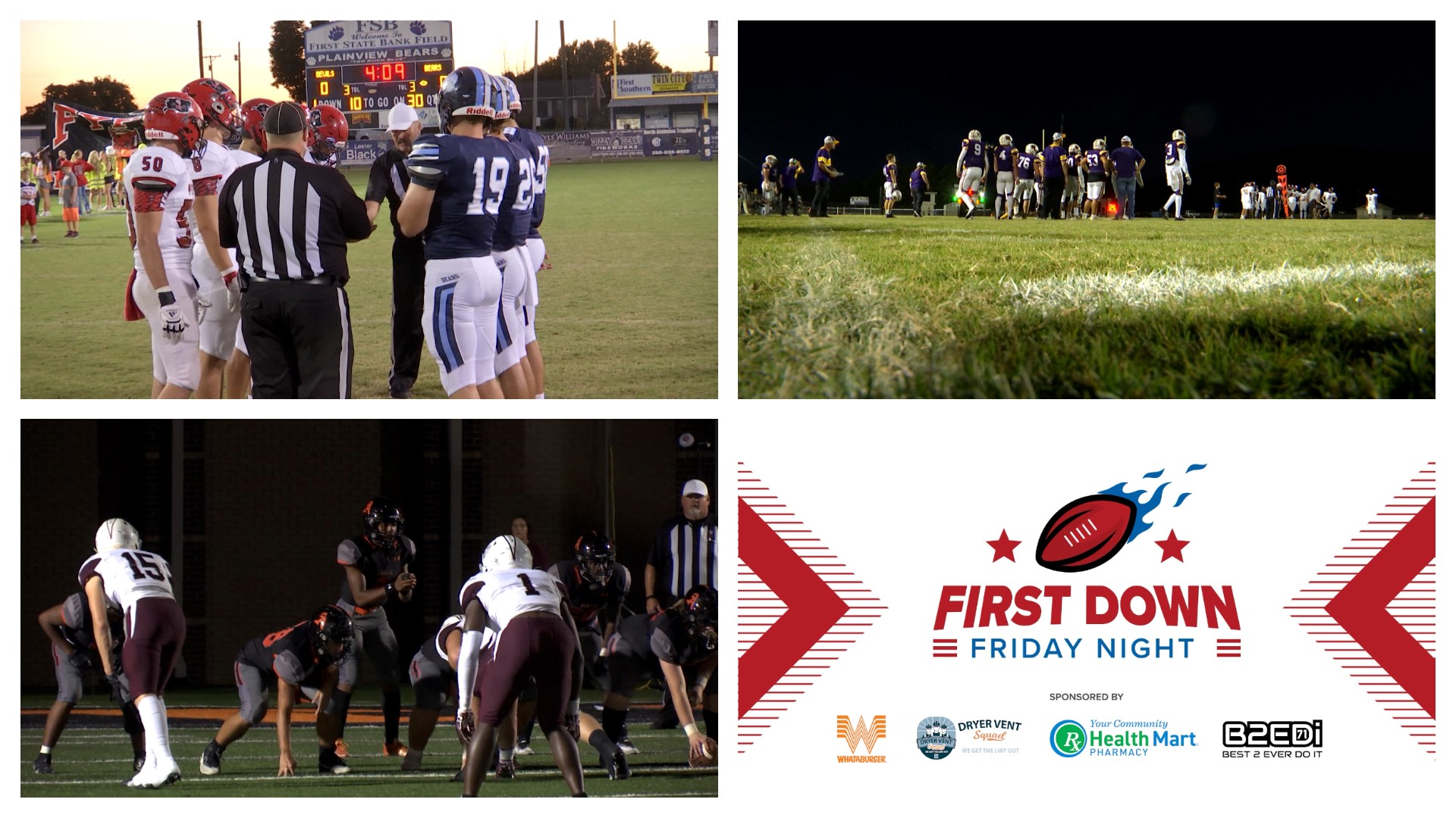 A lot of non-region games were on tap during week 5 of the AHSAA season. We've got several key matchups on the newest episode of FOX 54's First Down Friday Night.