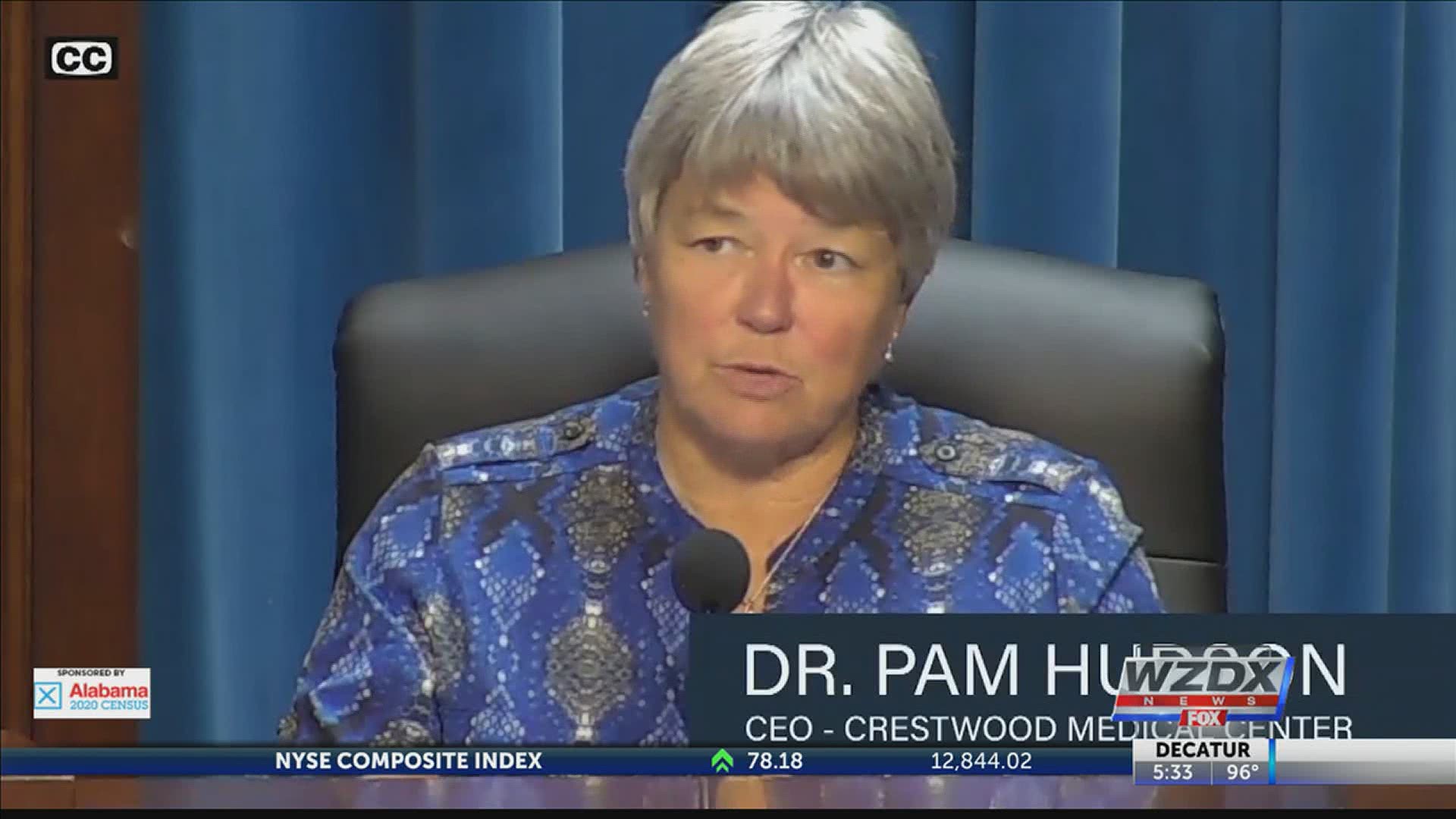 The chances of being placed in the intensive care unit and eventually being put on a ventilator have now been reduced by half, according to Crestwood Hospital CEO.