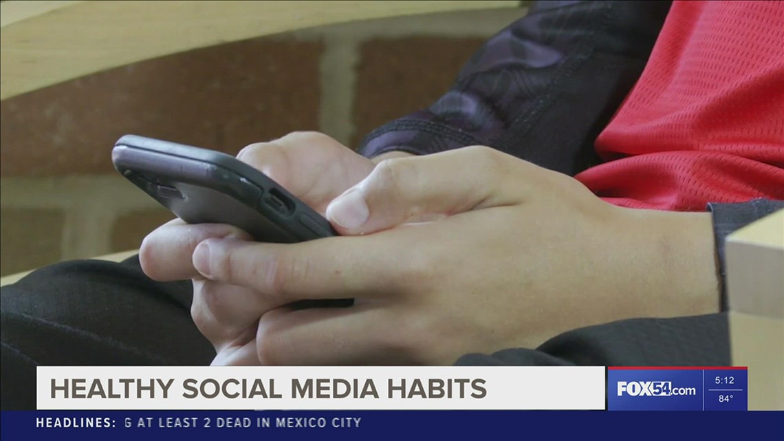 Healthy social media habits and children's mental health