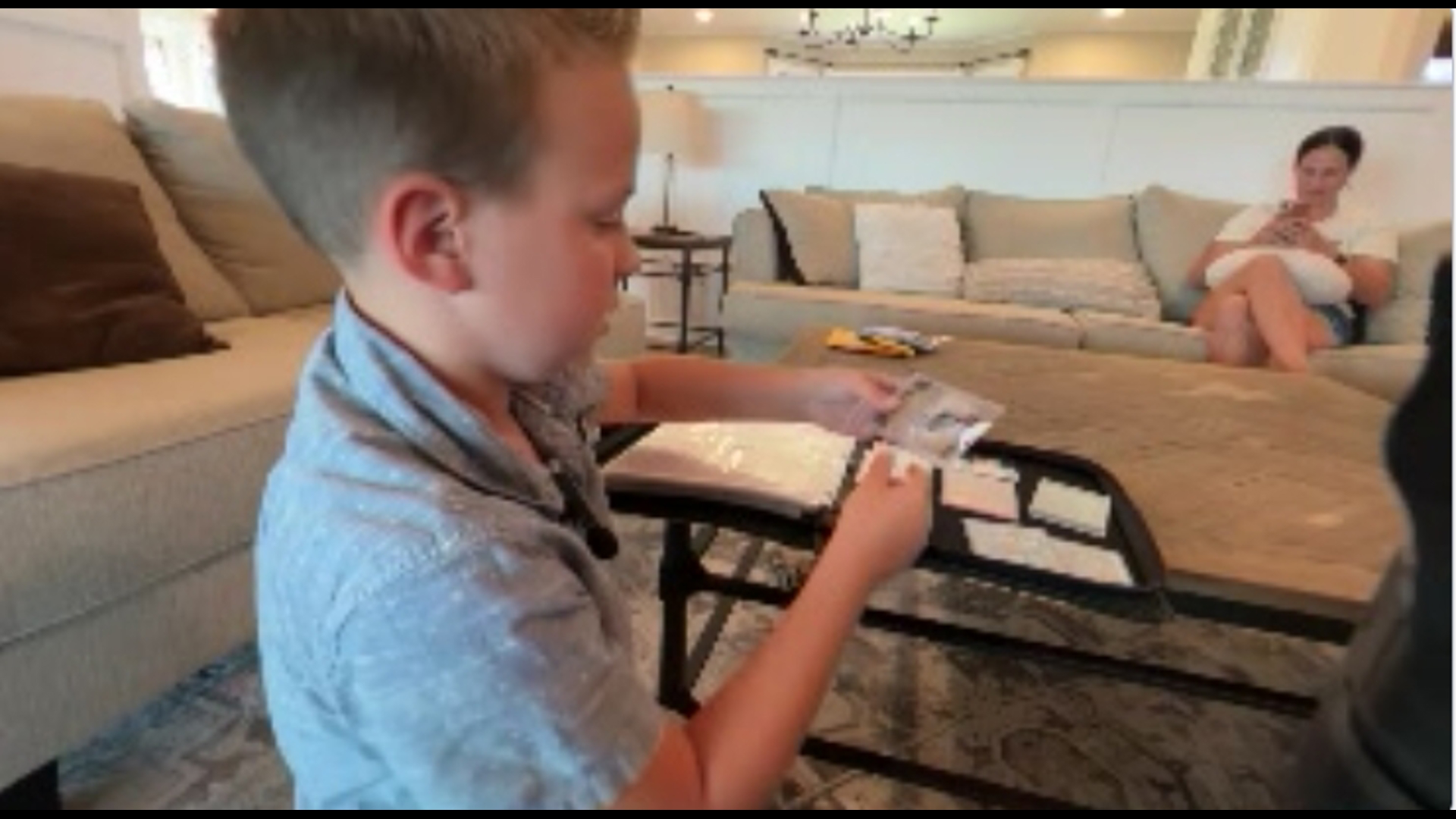 An eight-year-old card collector says he pulled a rare gold Olympic trading card. Fox's Sophia Lesseos spoke with the family who says their son was over the moon.