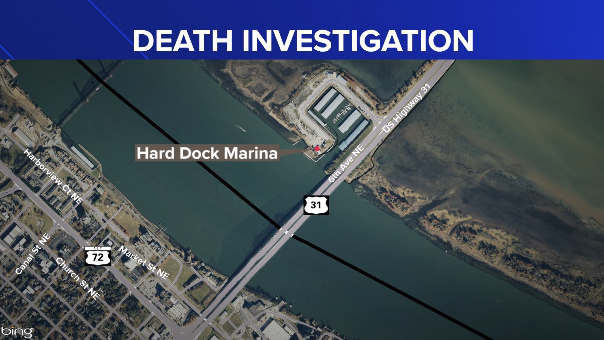 Police were busy Sunday with two deaths; one near the Riverwalk Marina, the other a few hours later off Moulton Street.