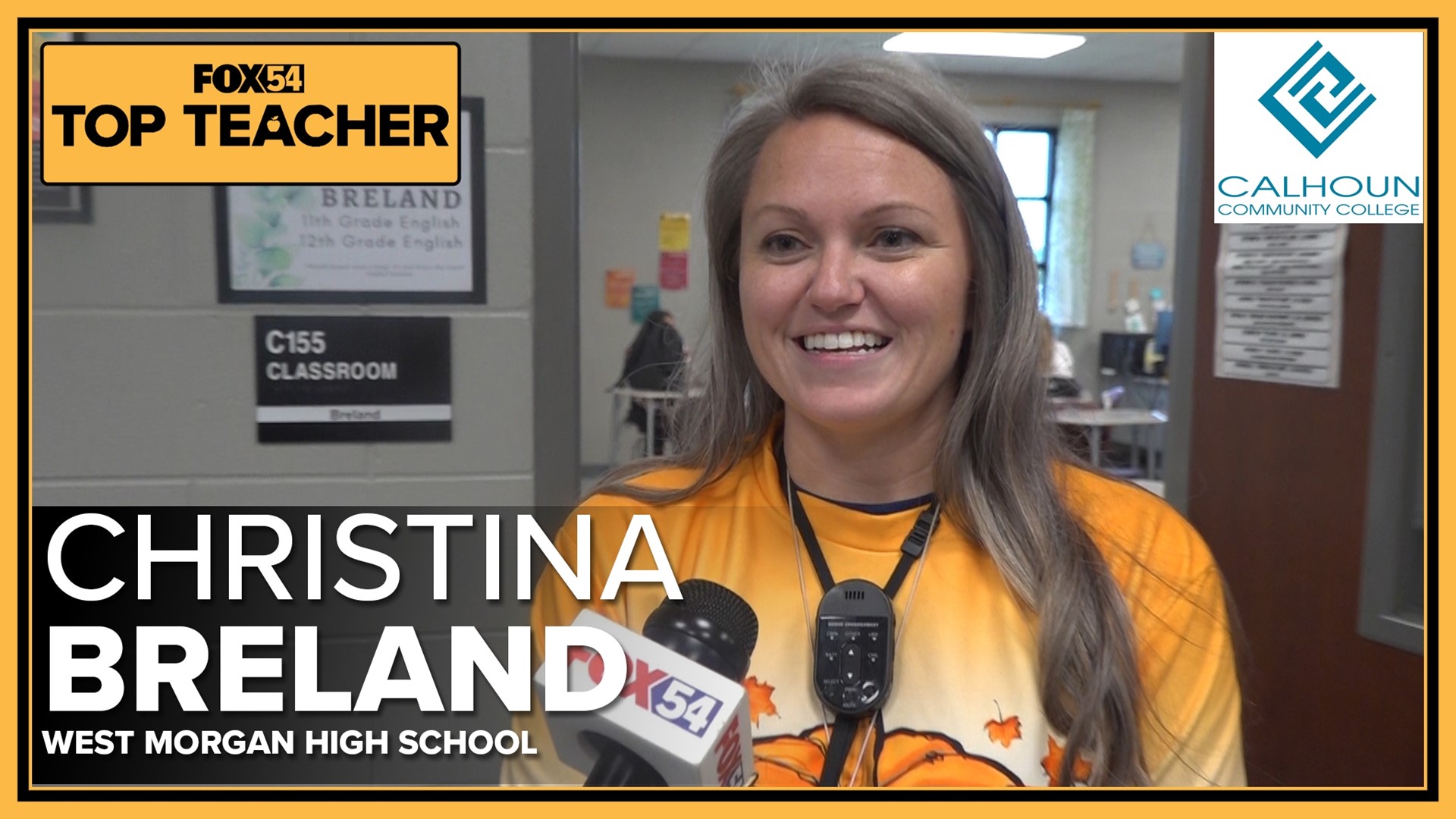 Meet FOX54 Top Teacher Christina Breland of West Morgan High School!