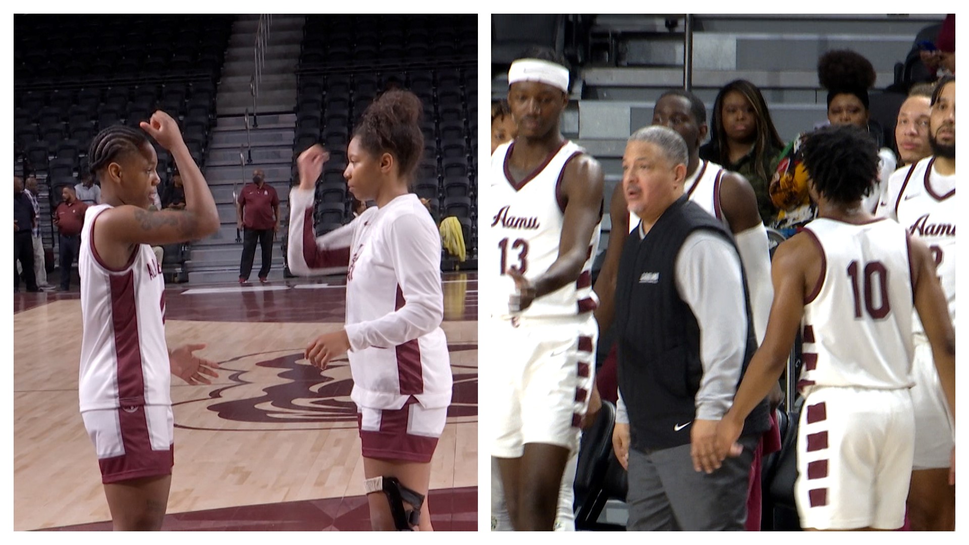 The Alabama A&M Bulldogs and Lady Bulldogs defended the home floor in their SWAC opener against Arkansas-Pine Bluff.