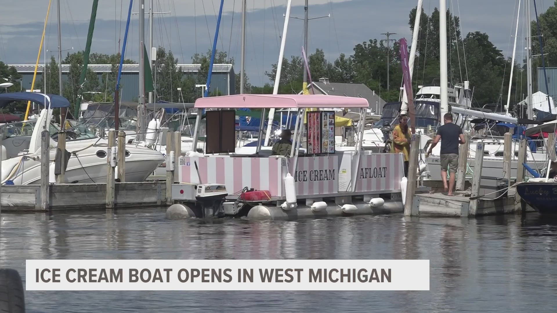 The newlyweds moved to Michigan and immediately took the leap to start a small business. They think the risk was worth it.