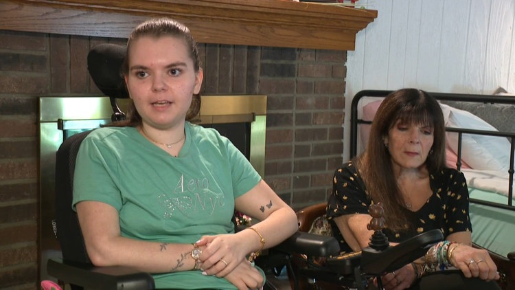 Michigan woman defies odds a year after rare spinal stroke left her paralyzed