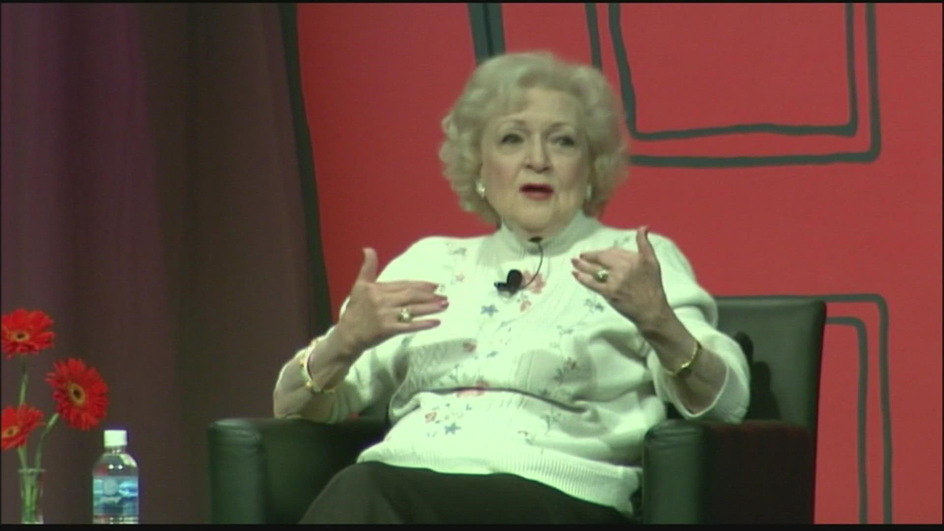 When Betty White came to Laughfest in 2011, they worked directly with her during her time in Grand Rapids.