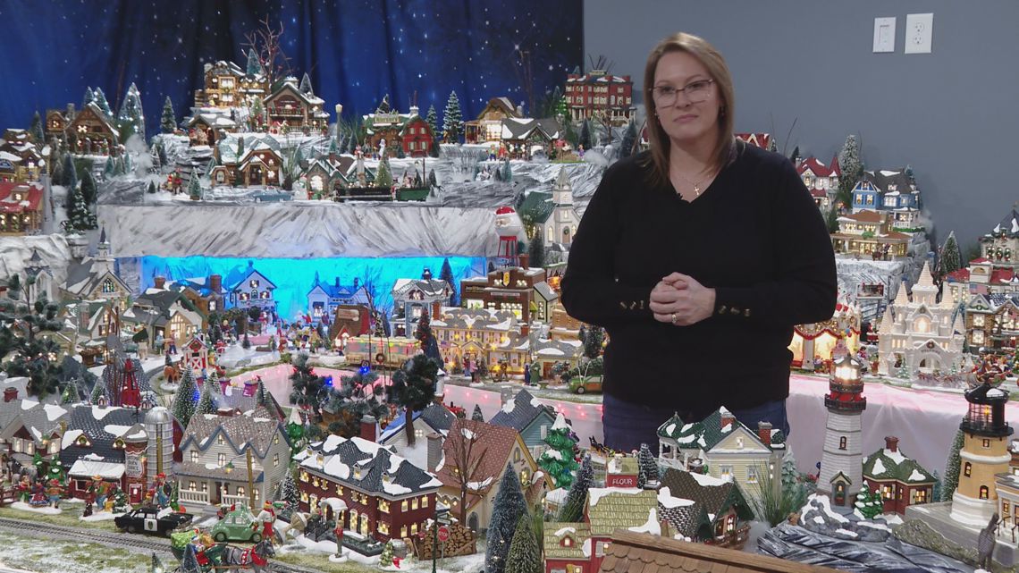 Michigan woman spreads cheer with impressive year-round Christmas village
