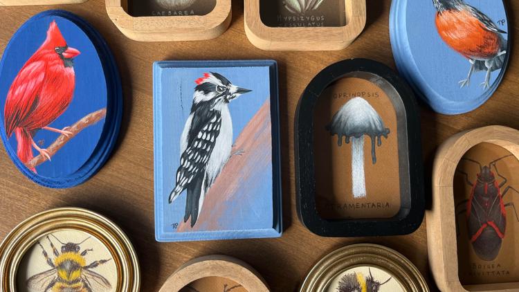 Nearly 30 artists selling handmade crafts inspired by nature at spring Nature Makers Market