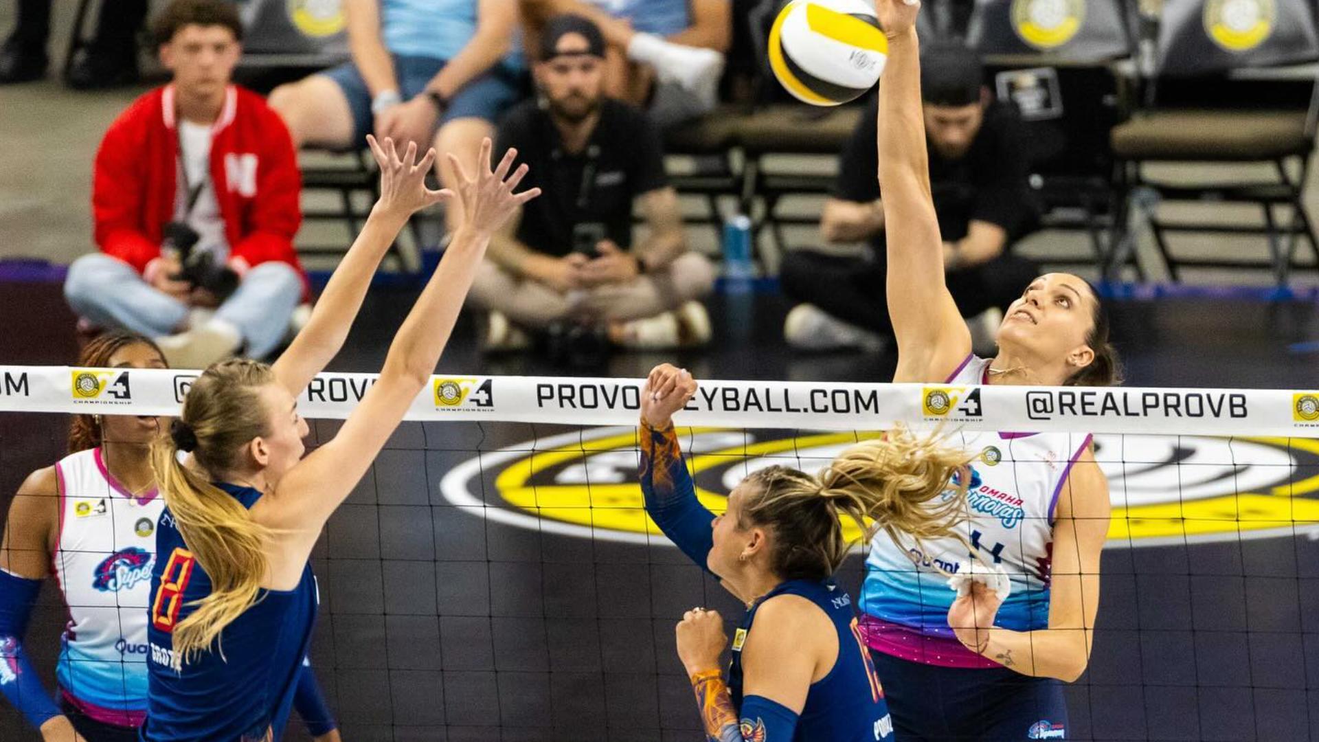 Inaugural Pro Volleyball Federation All-Star match being held in