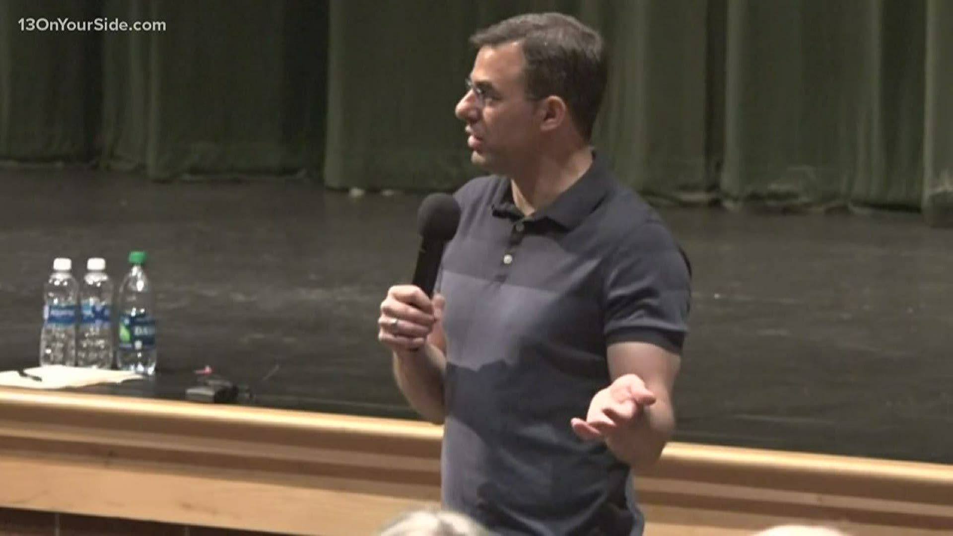 West Michigan Congressman Justin Amash says this election is too important for Donald Trump or Joe Biden to be running for president.
