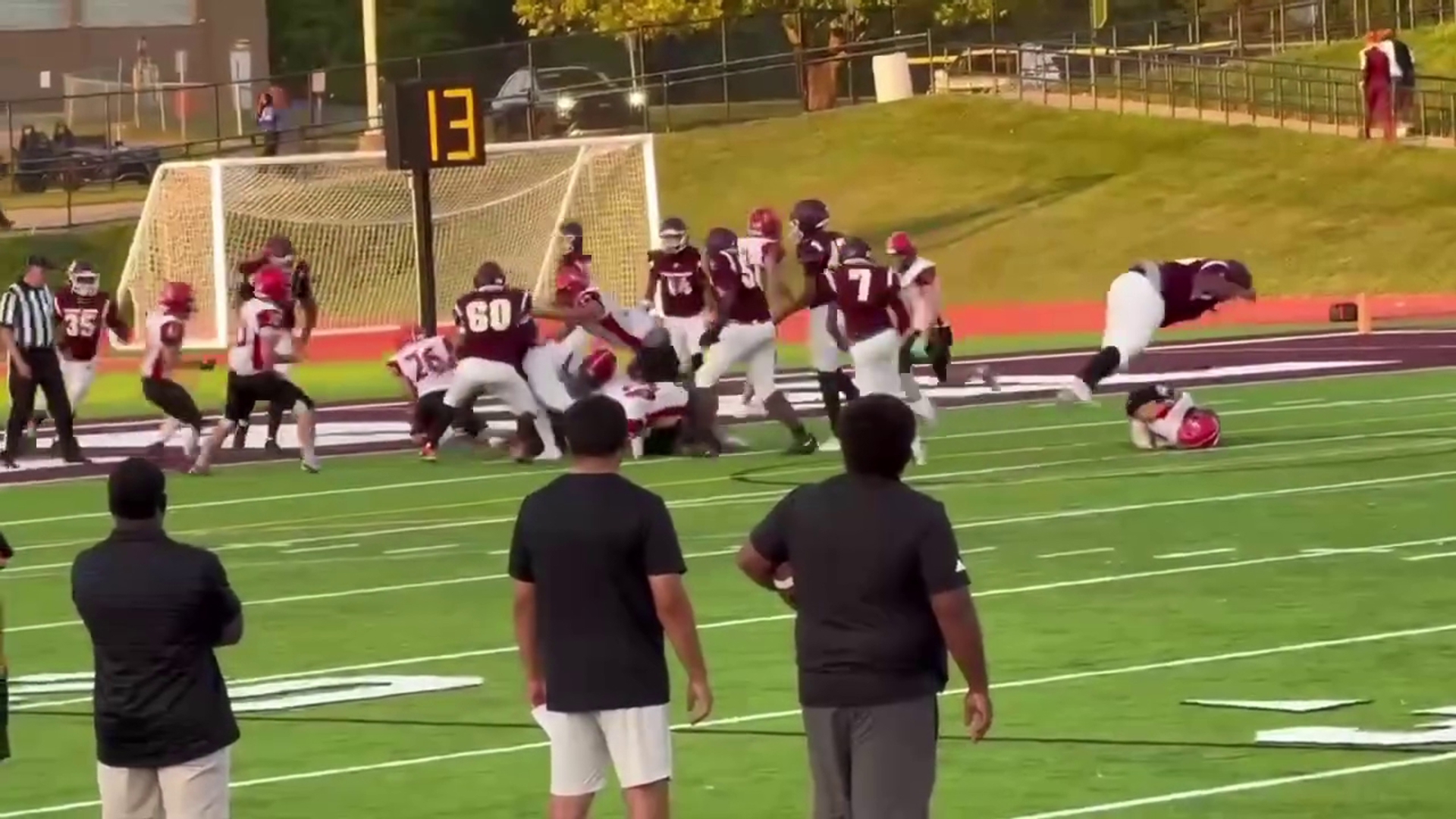 Kalamazoo Central football player punished after Lakeshore player ...