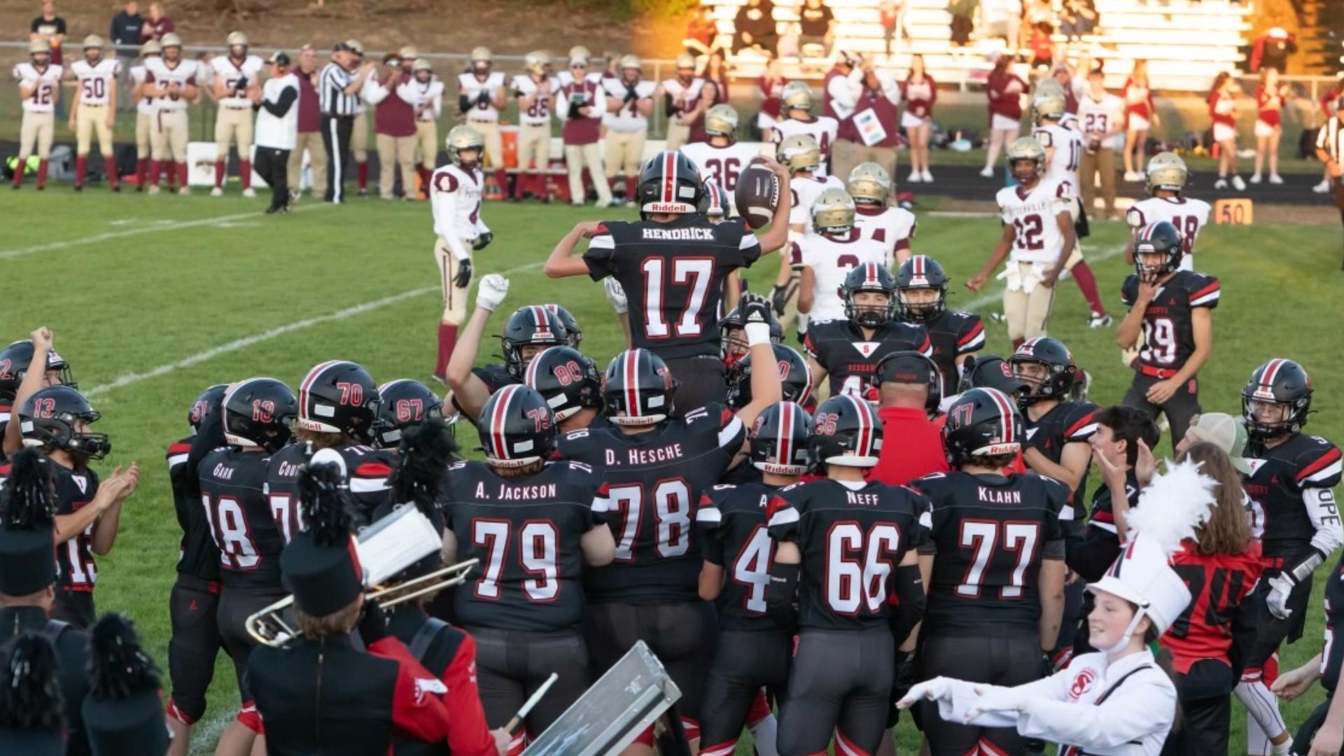 Football player with Cerebral palsy finally takes the field | wthr.com